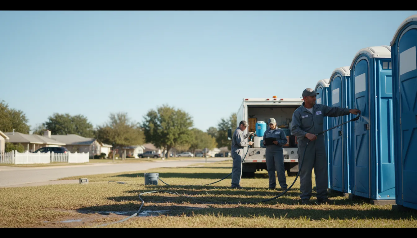 Long-Term Portable Toilet Rental in Stafford, KS near me